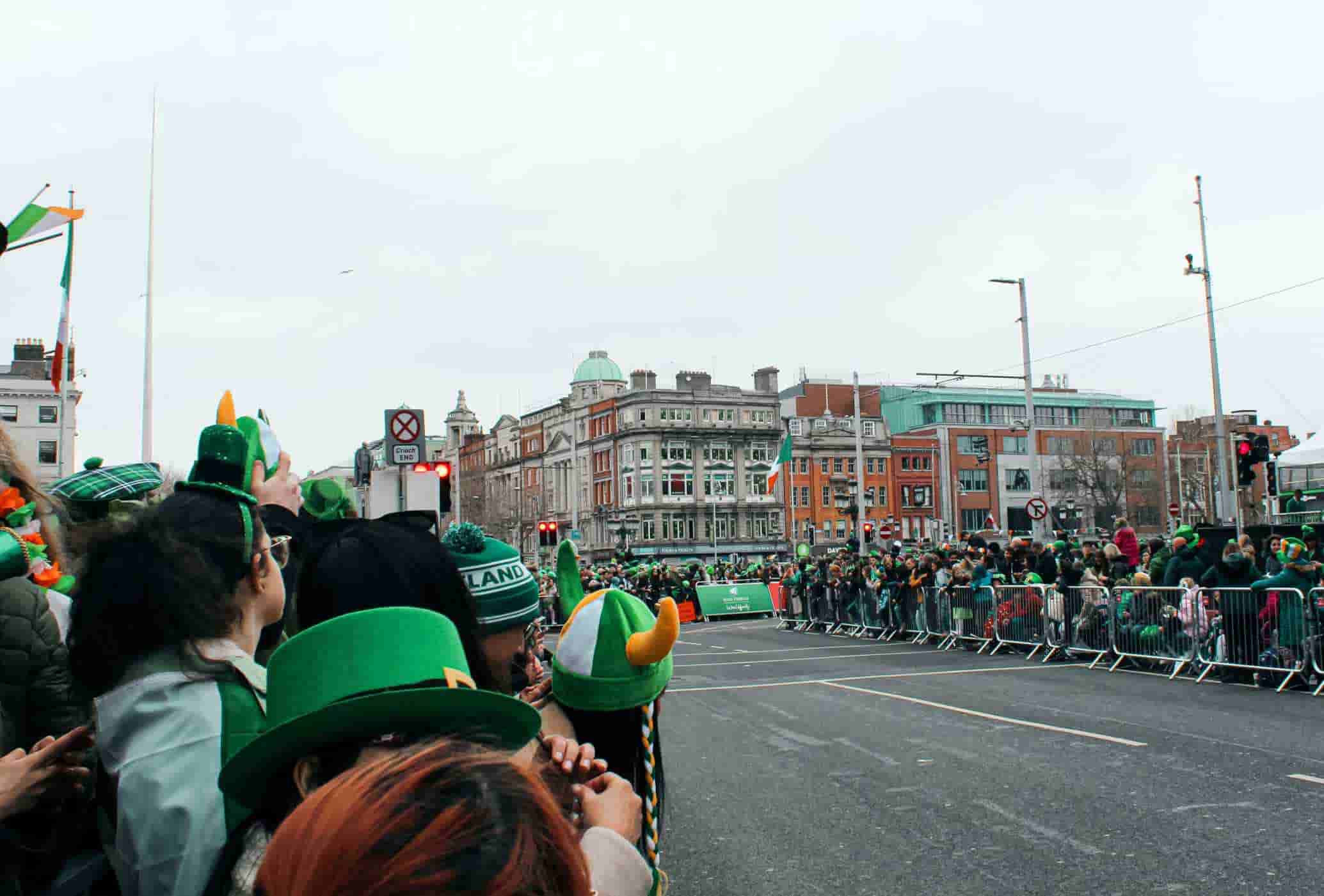 St. Patrick's Day parade in Dublin
